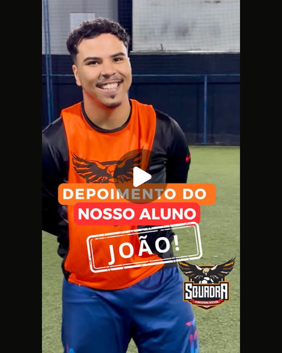 João Pedro, aluno da Squadra Sorocaba